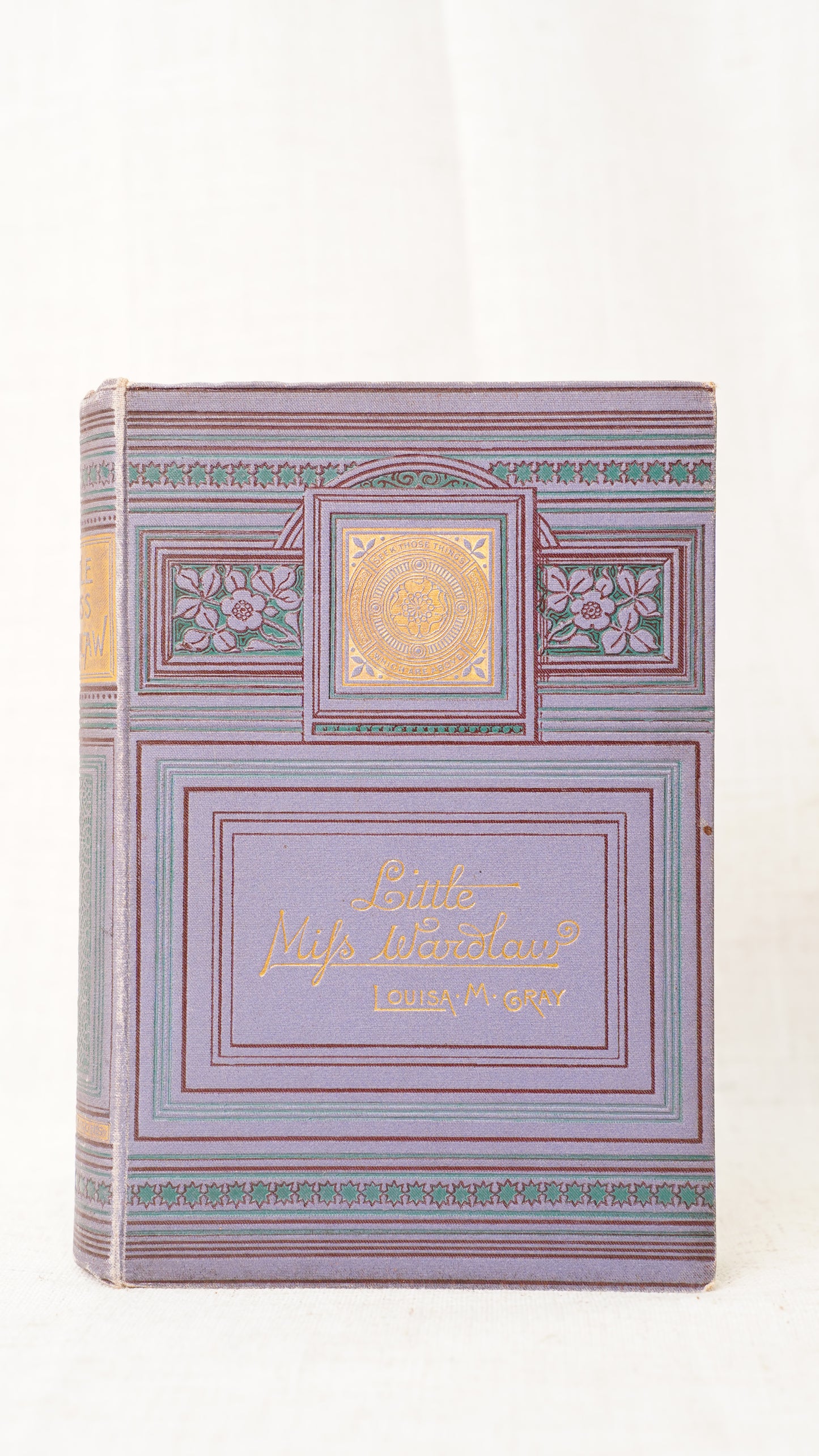 Antique Little Miss Wardlaw Louisa M Gray 1889 Nelson Prize Binding