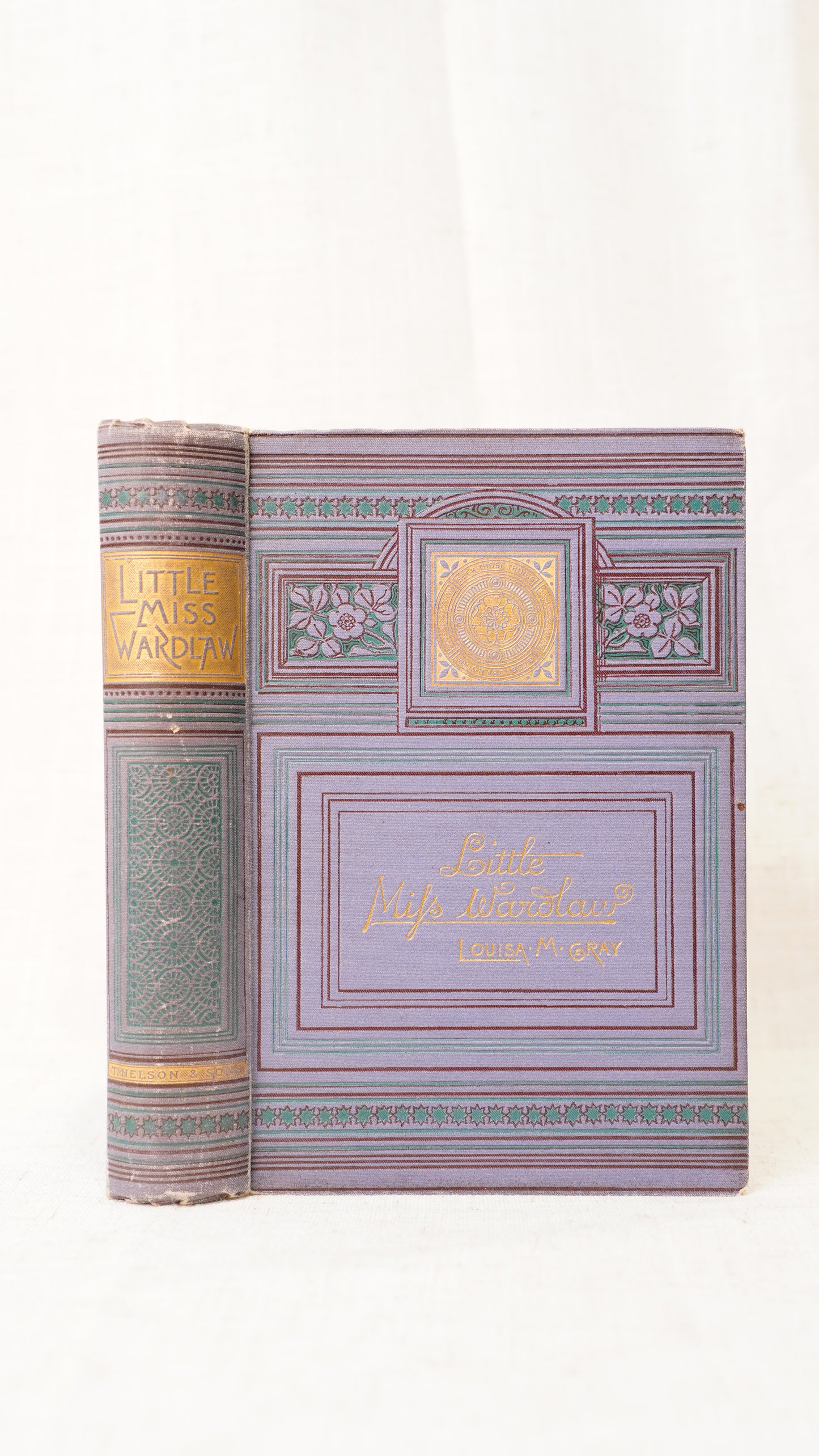 Antique Little Miss Wardlaw Louisa M Gray 1889 Nelson Prize Binding