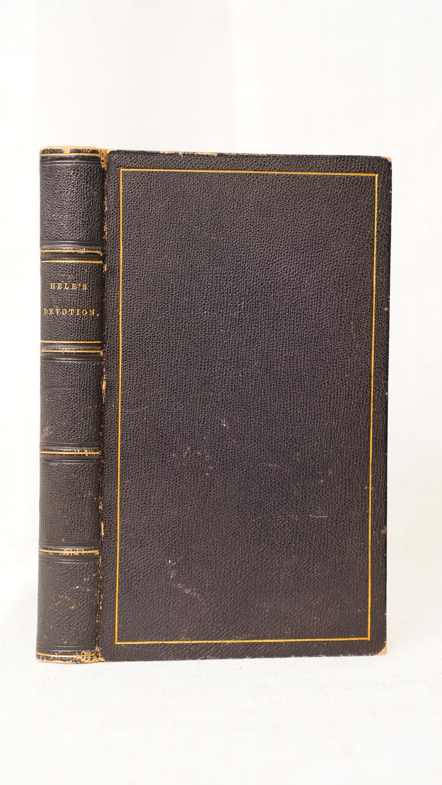 Antique Richard Hele Select Offices of Private Devotion 1833 Full Morocco