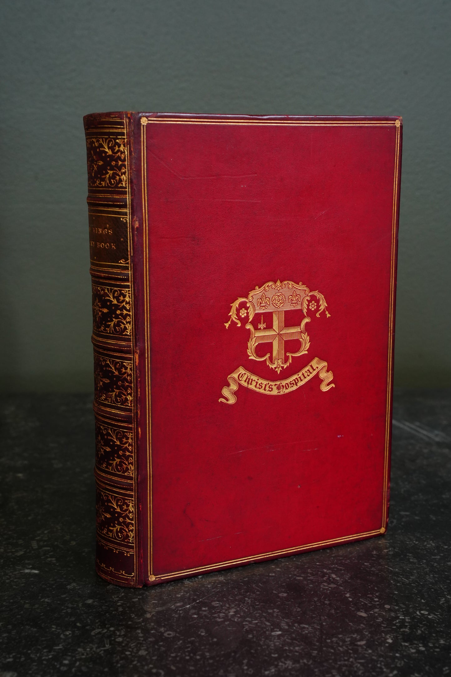 *RESERVED* The King's Story Book Gomme Christ's Hospital Prize Binding 1897