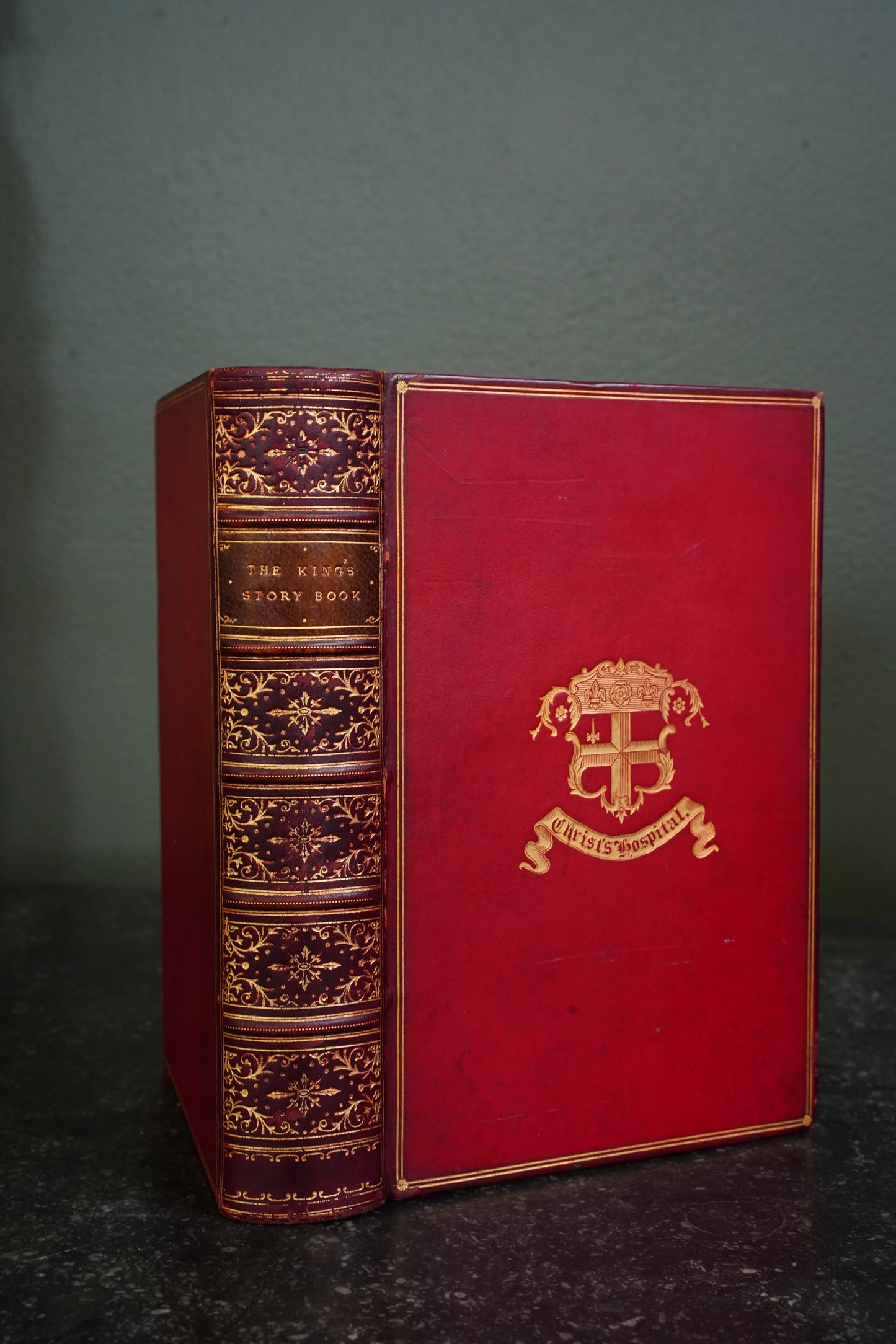 *RESERVED* The King's Story Book Gomme Christ's Hospital Prize Binding 1897