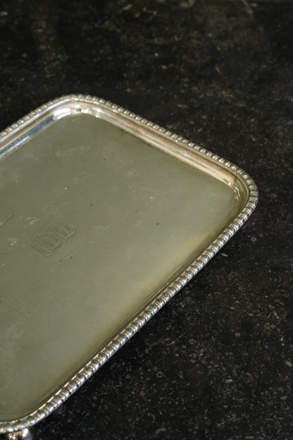 Antique English Silverplate Serving Tray