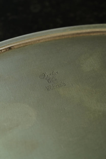 Small Vintage English Silverplate Gallery Tray