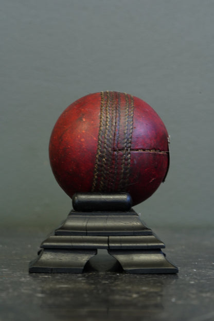 Vintage English Cricket Ball Trophy
