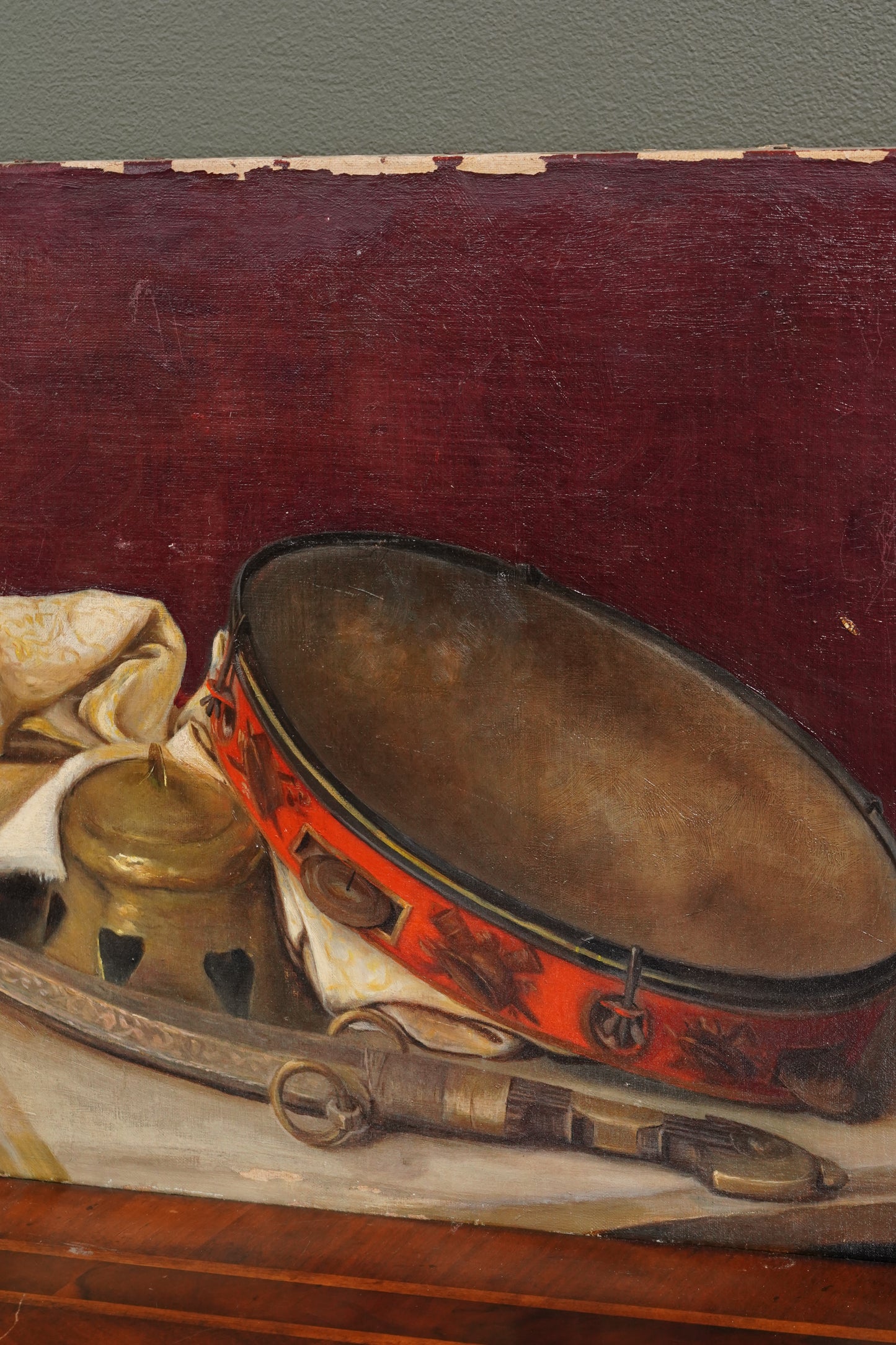 19th Century French Still Life Oil Painting, Signed E. Brunet