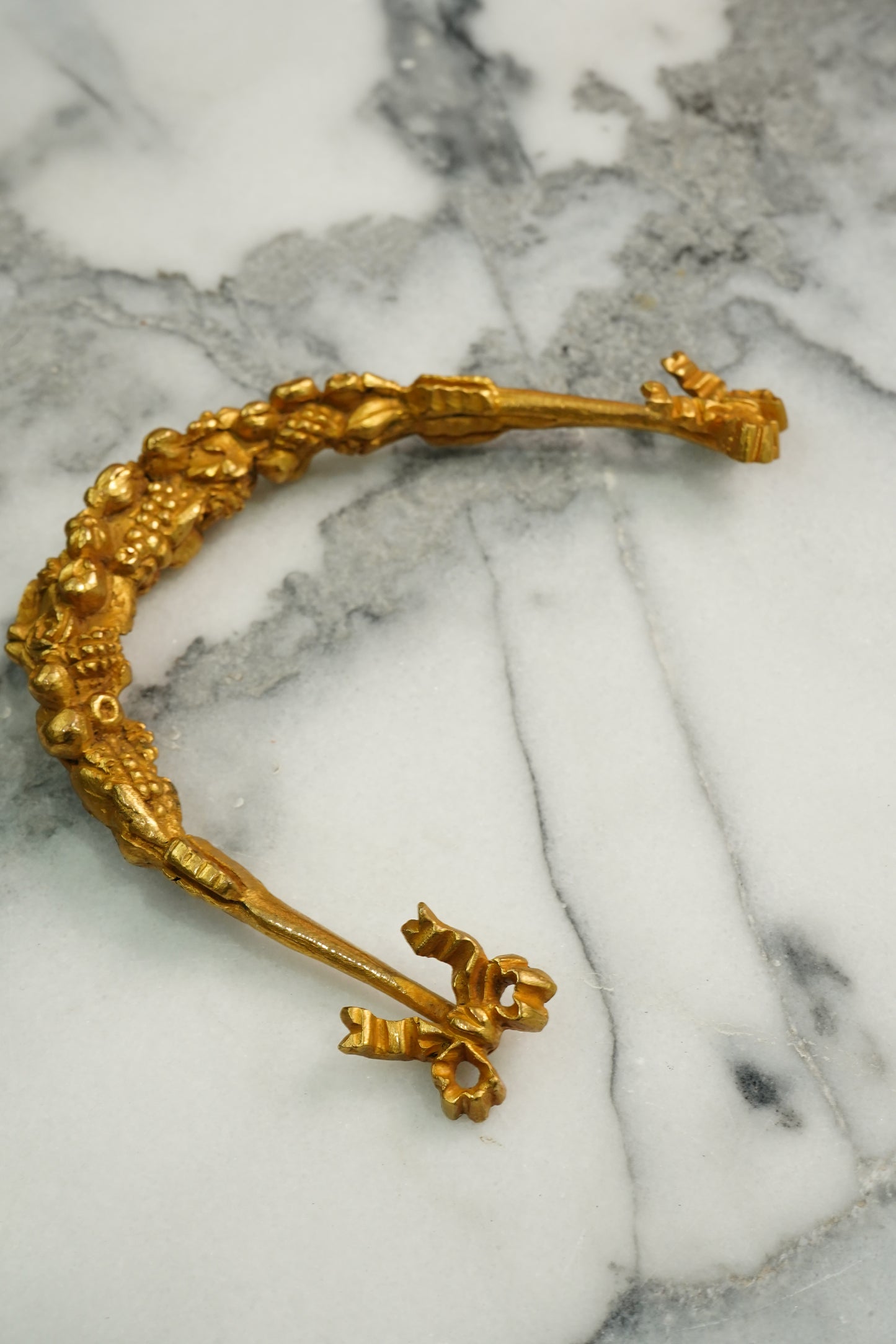 Antique French Gilt Bronze Garland Salvage