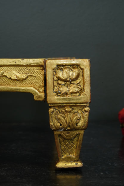 Antique French Giltwood Footstool