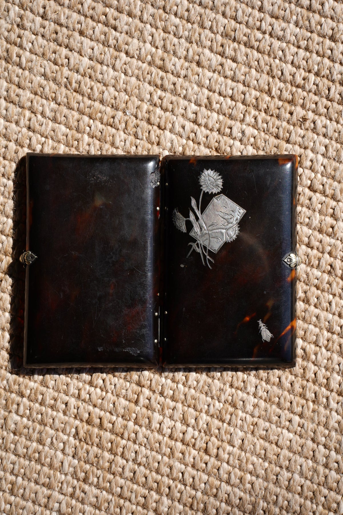 Antique Tortoiseshell Card Case