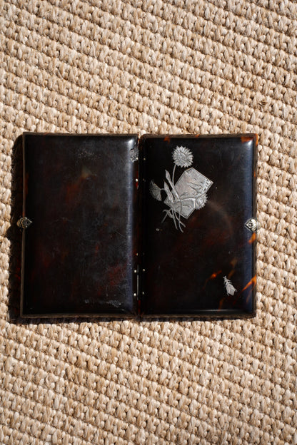 Antique Tortoiseshell Card Case