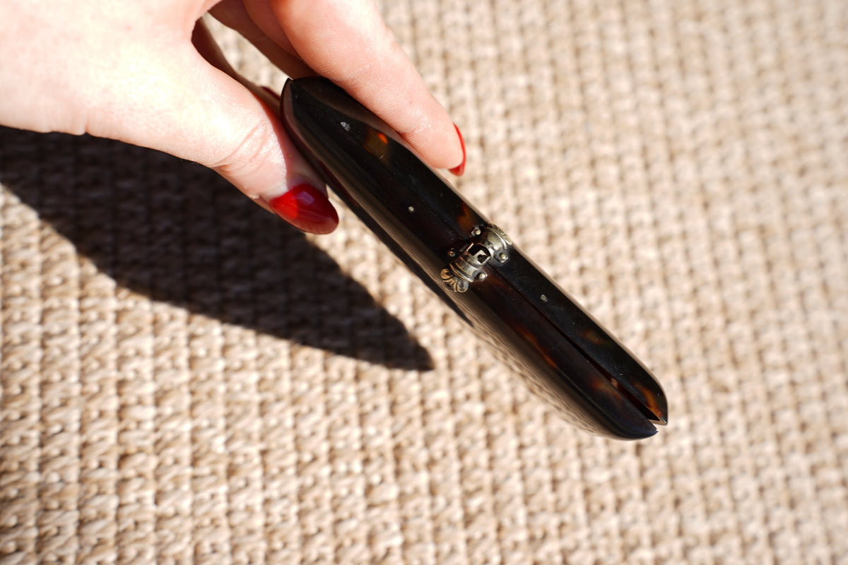 Antique Tortoiseshell Card Case