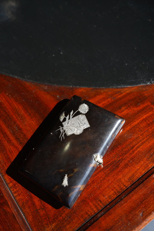 Antique Tortoiseshell Card Case