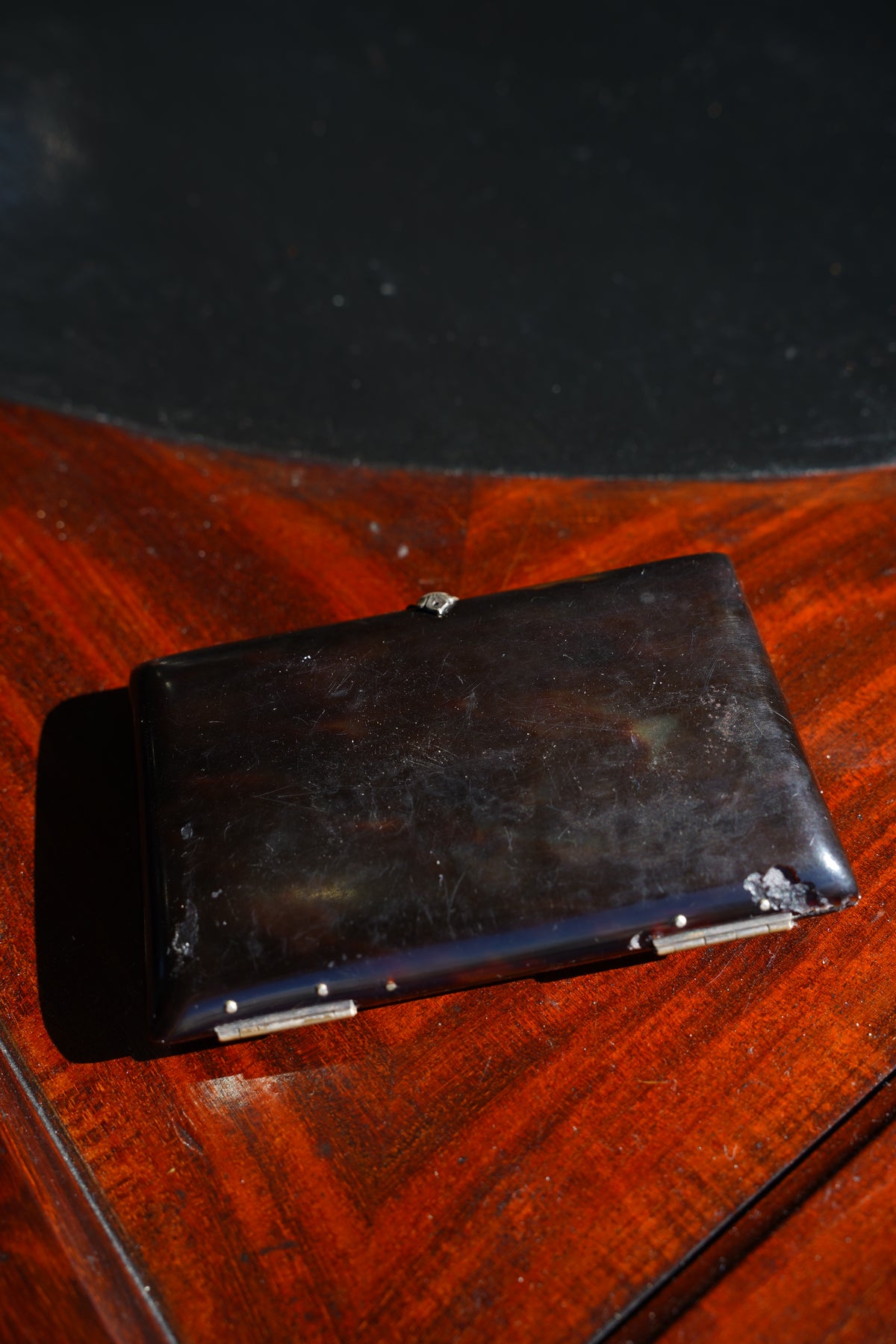 Antique Tortoiseshell Card Case