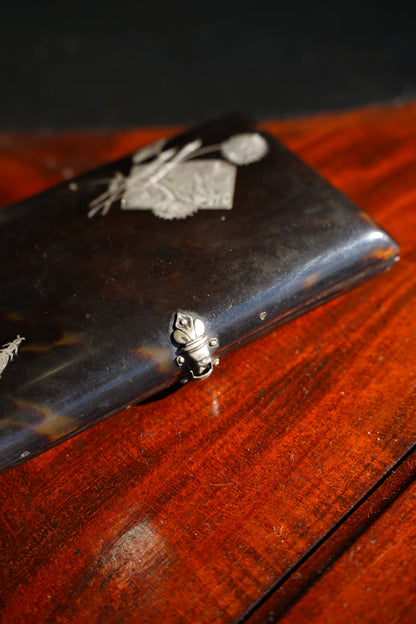 Antique Tortoiseshell Card Case