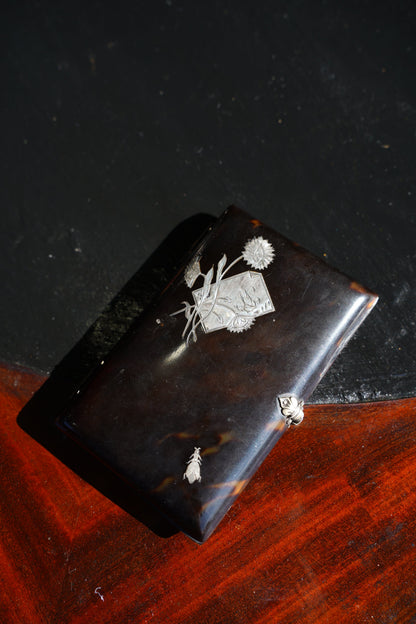 Antique Tortoiseshell Card Case
