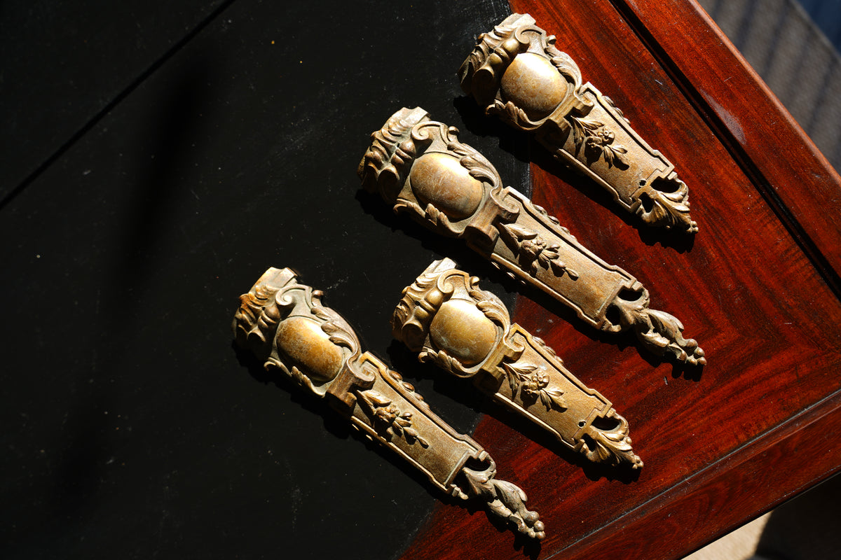 Antique Louis XV Style Gilt Brass Furniture Mounts