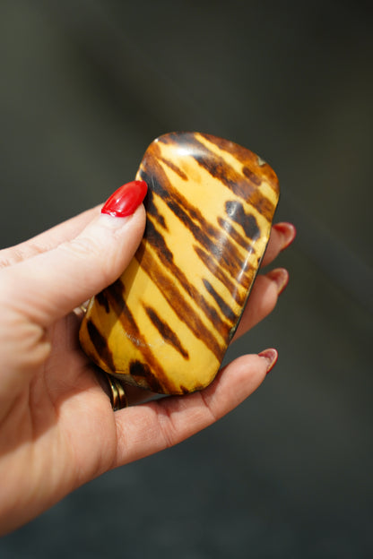 Antique English Snuff Box with Tortoiseshell Pattern Lid