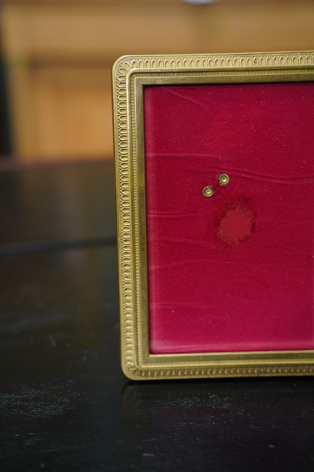 Vintage Brass Picture Frame