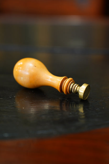 Antique Wooden Wax Seal Stamp