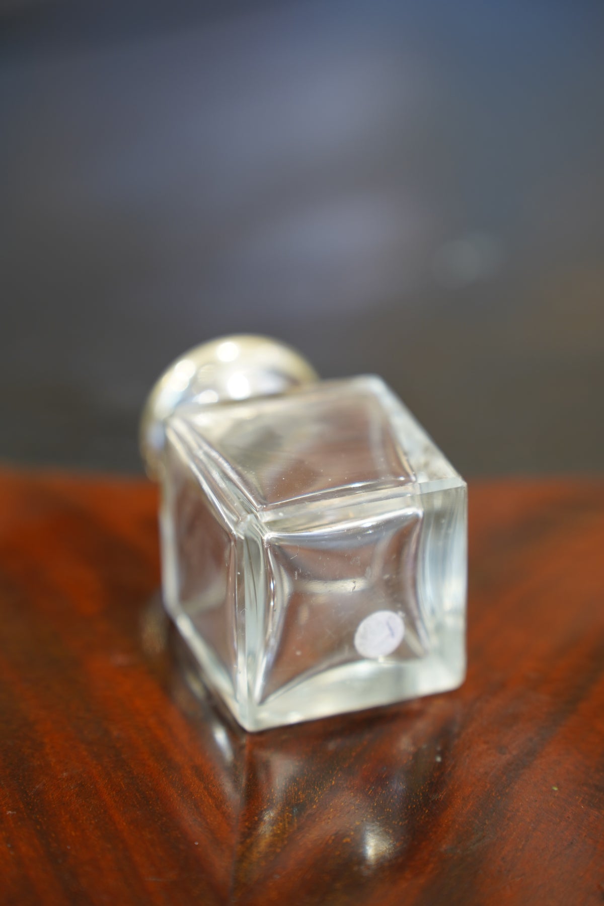 Antique Victorian Black Cased Perfume Bottle Set