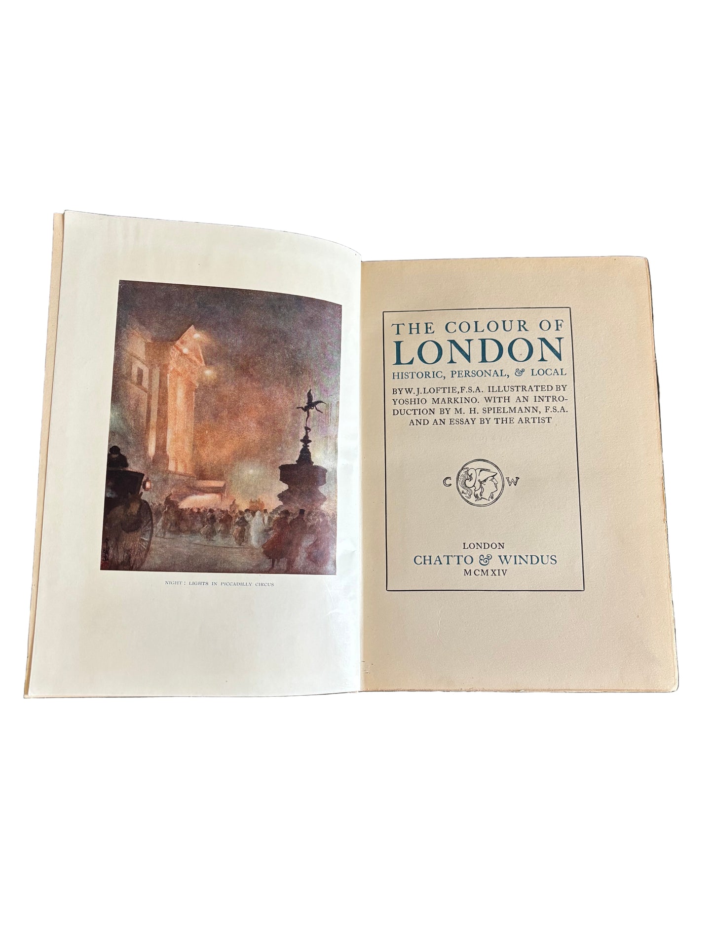 The Colour of London Book, 1914 Illustrated London History and City Guide