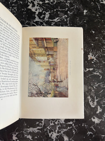 The Colour of London Book, 1914 Illustrated London History and City Guide