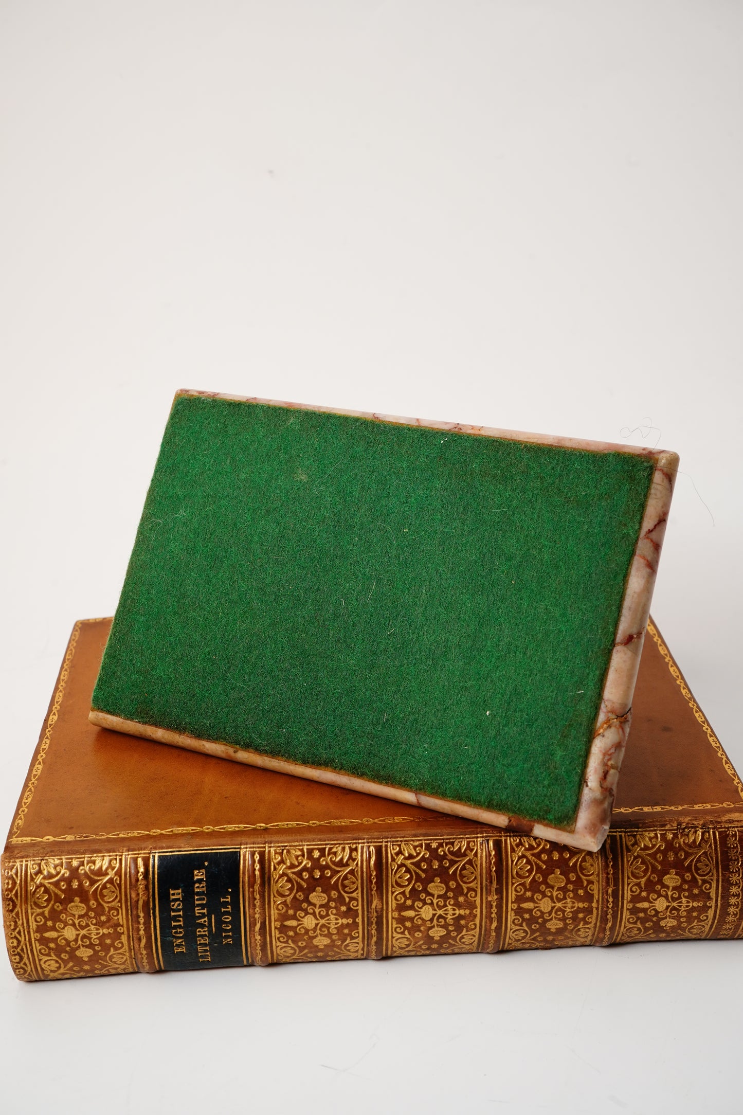 Antique Bronze Greyhound Dog Paperweight on Marble Base