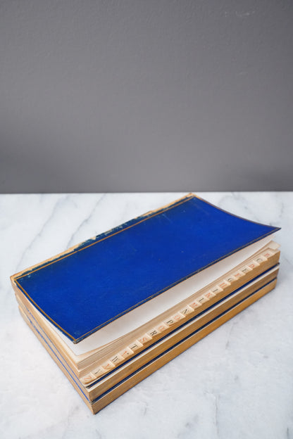 Antique Rosewood Spring Opening Stationery Box