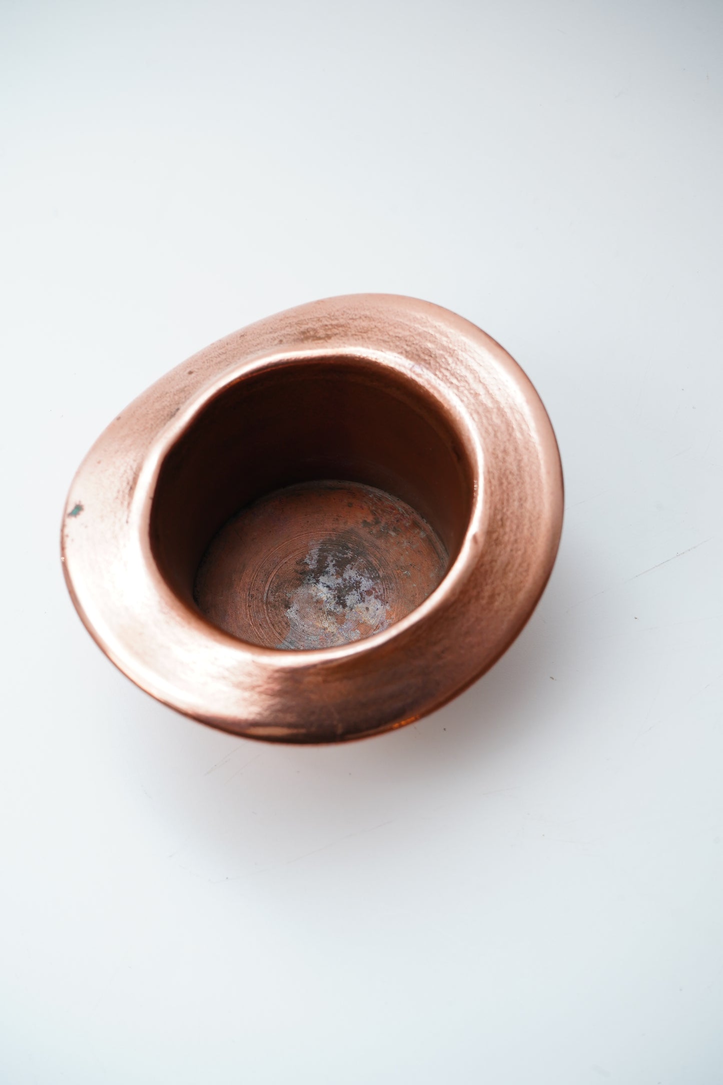 Antique Copper Top Hat Match Holder English c. 1890