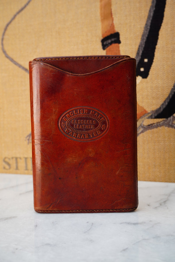 Royal Appointment Leather Cigar Case with Match Striker