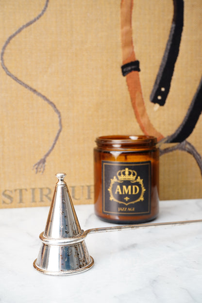 Antique Silver Plated Candle Snuffer
