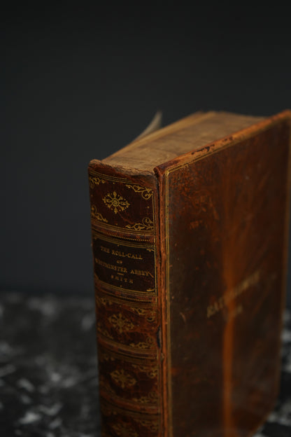 1903 The Roll-Call of Westminster Abbey Tree Calf Binding