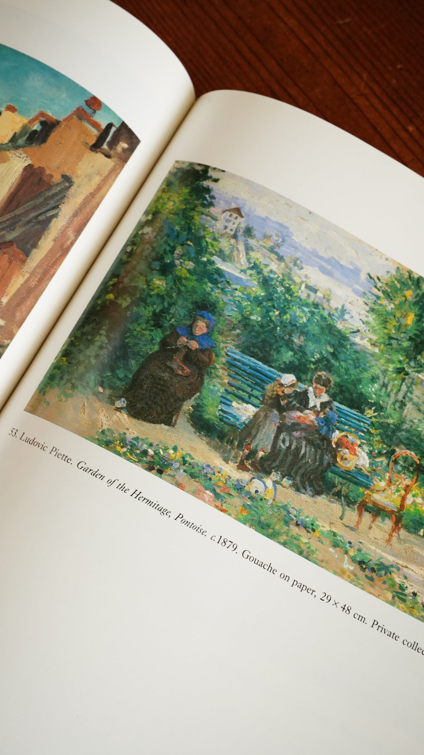 Vintage "Unknown Impressionists" Coffee Table Book