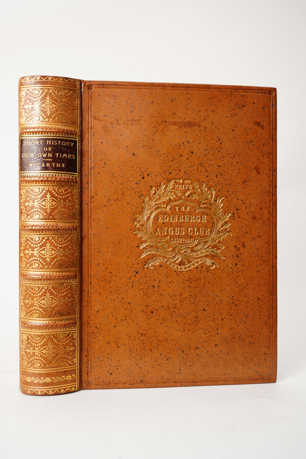 1907 McCarthy Short History of Our Own Times Full Leather History