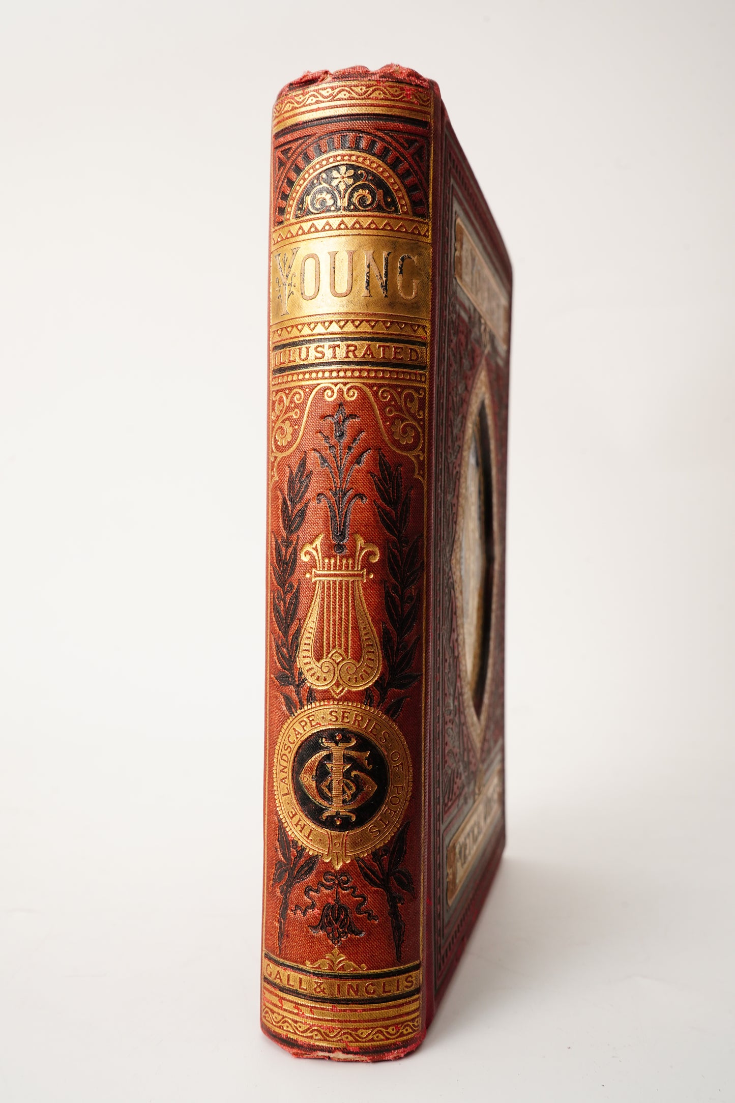 Edward Young Poetical Works Illustrated Poetry Book