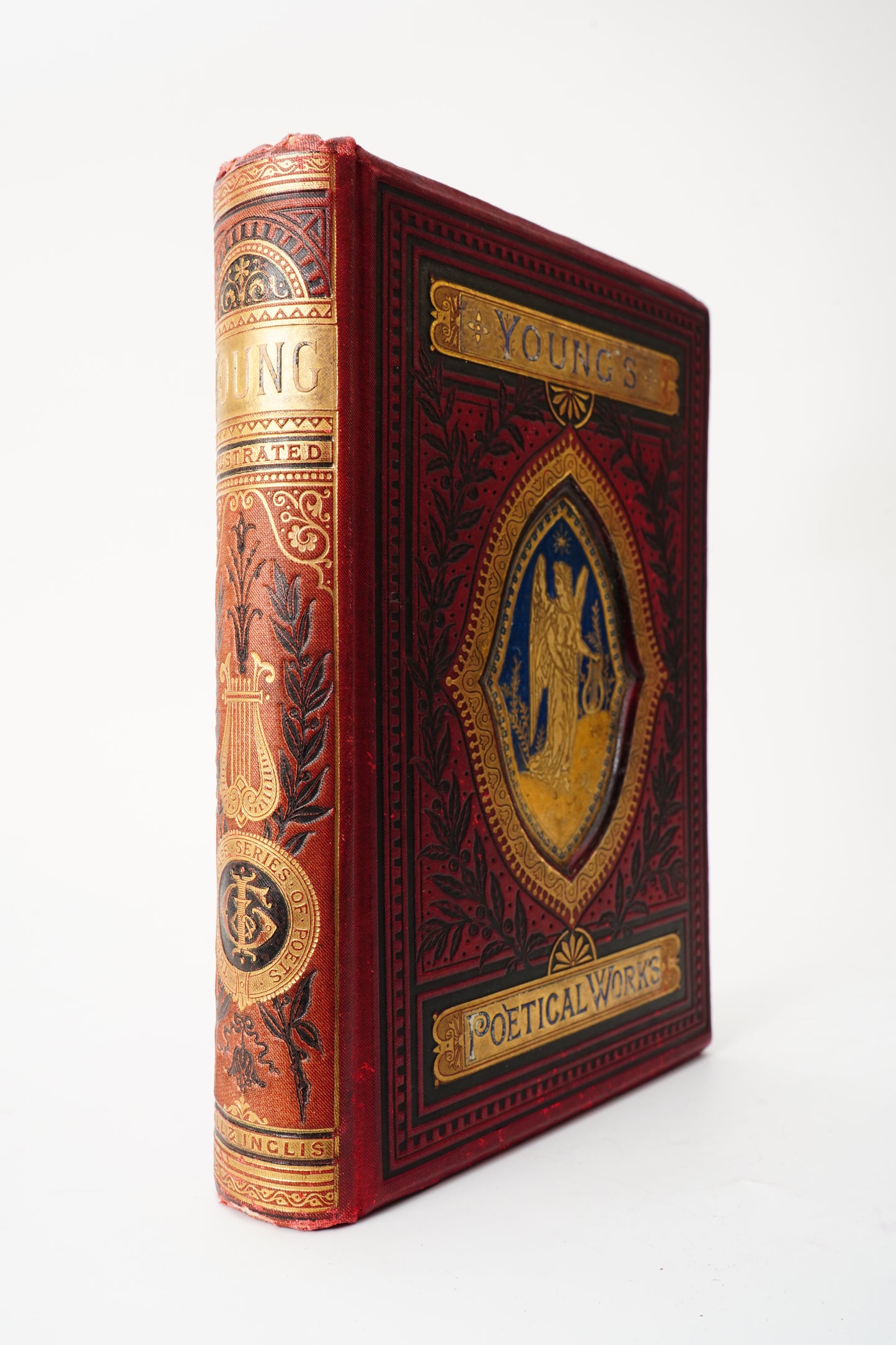 Edward Young Poetical Works Illustrated Poetry Book