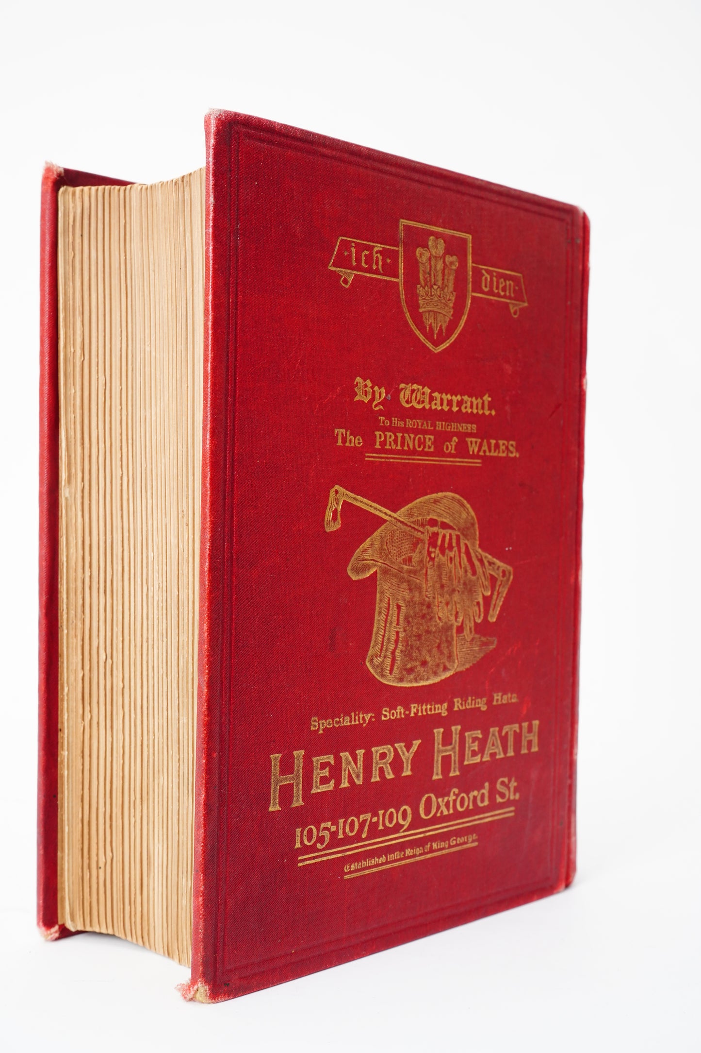 1898 Dod's Peerage Baronetage Knightage Victorian Red Cloth