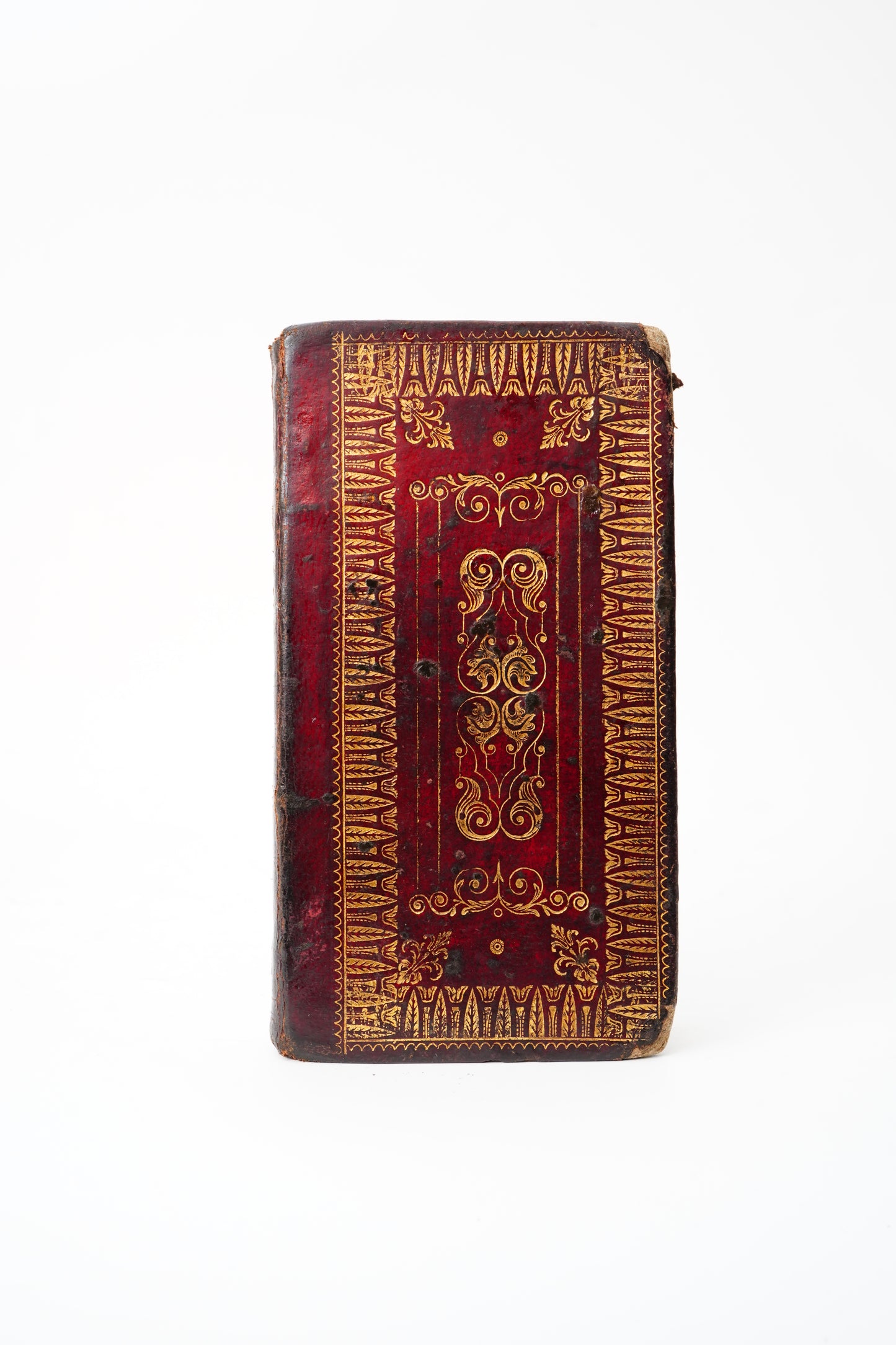 1840 Portuguese Catholic Prayer Book Full Leather