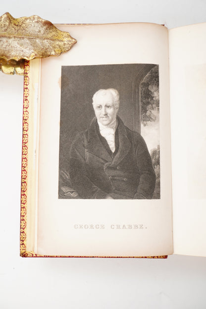 1858 George Crabbe Poetical Works Prize Binding