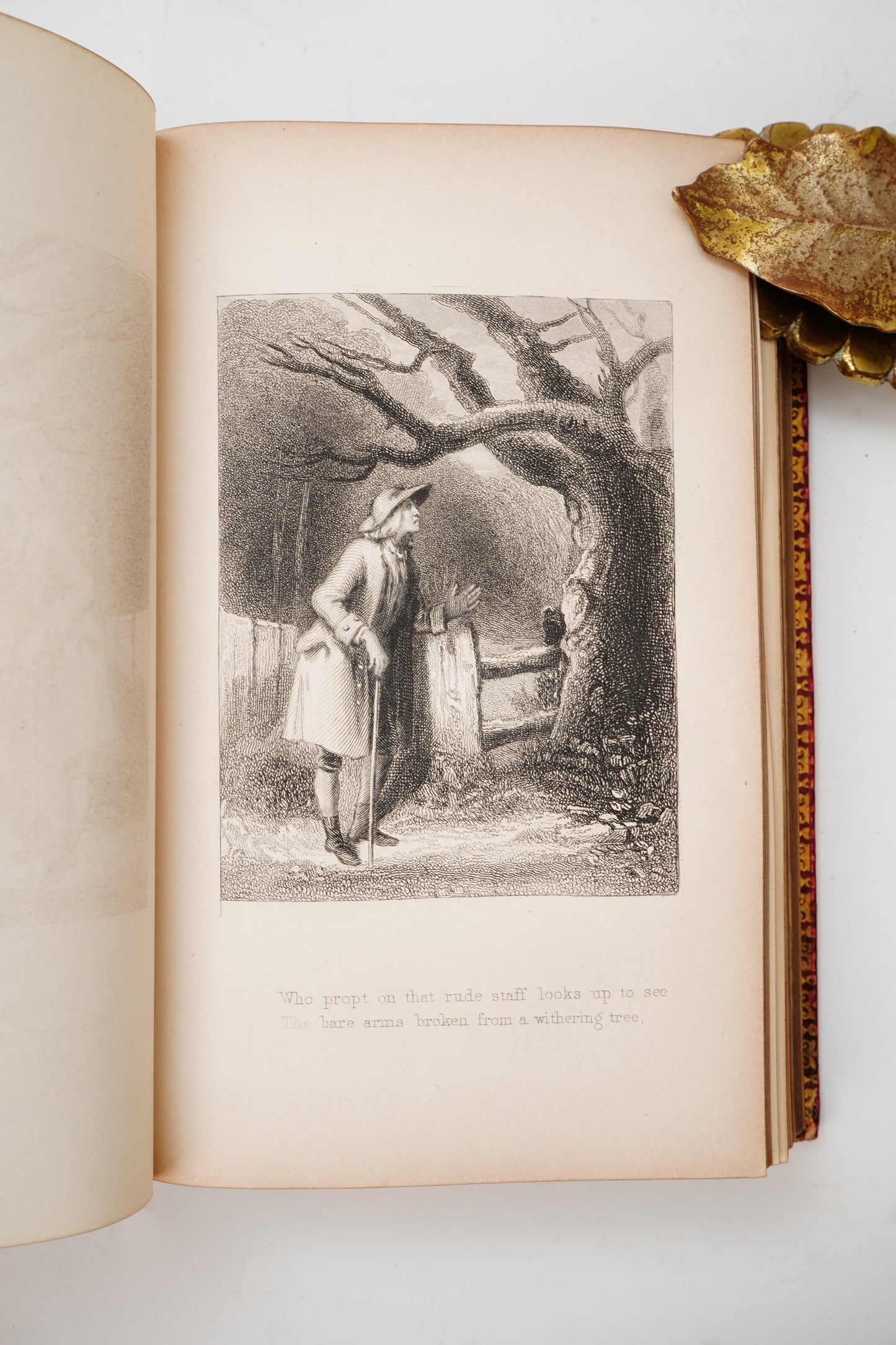 1858 George Crabbe Poetical Works Prize Binding