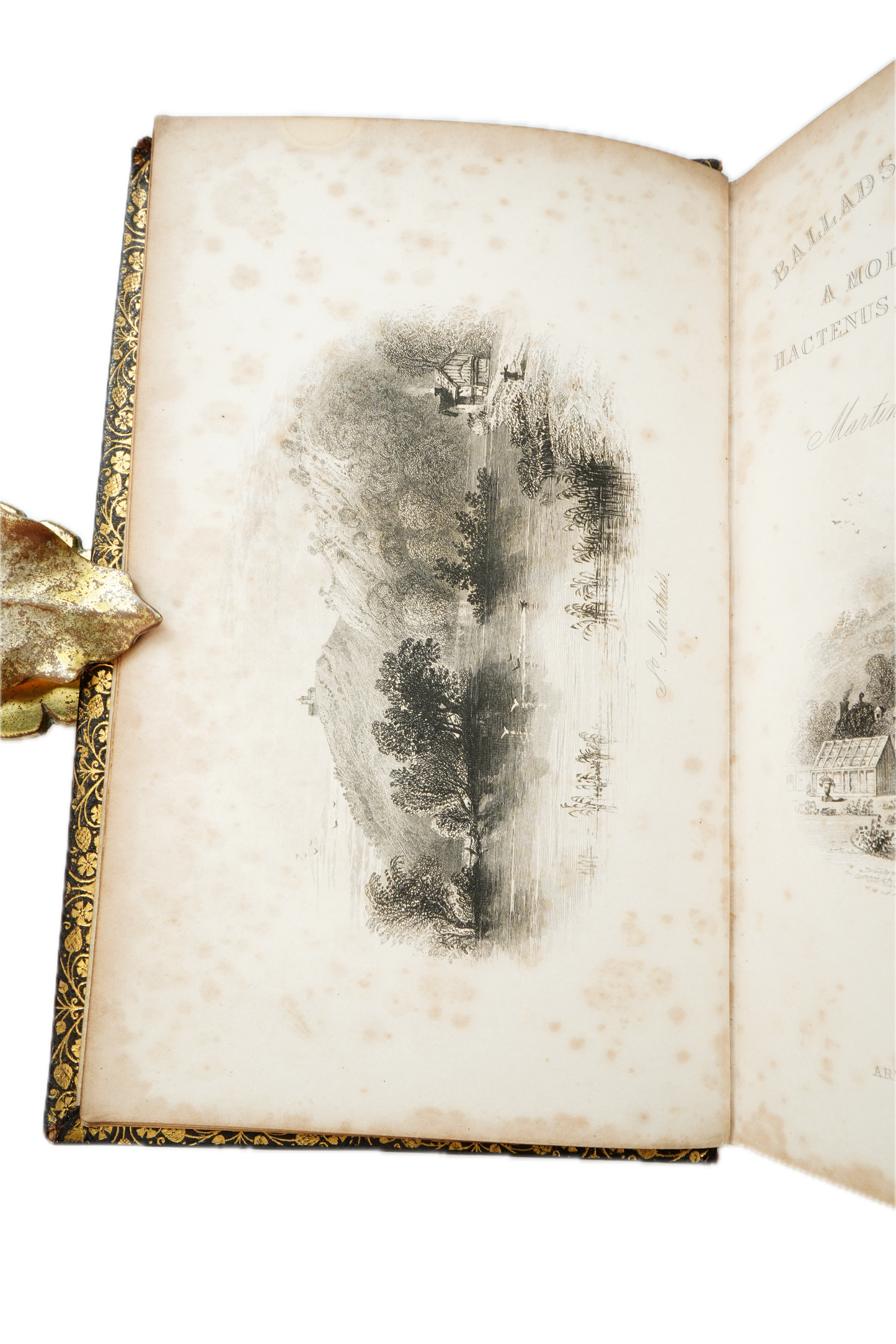 1851 Martin Tupper Ballads for the Times Gilt Leather Poetry