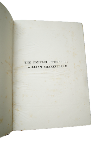 1925 Shakespeare Complete Works Oxford Full Leather