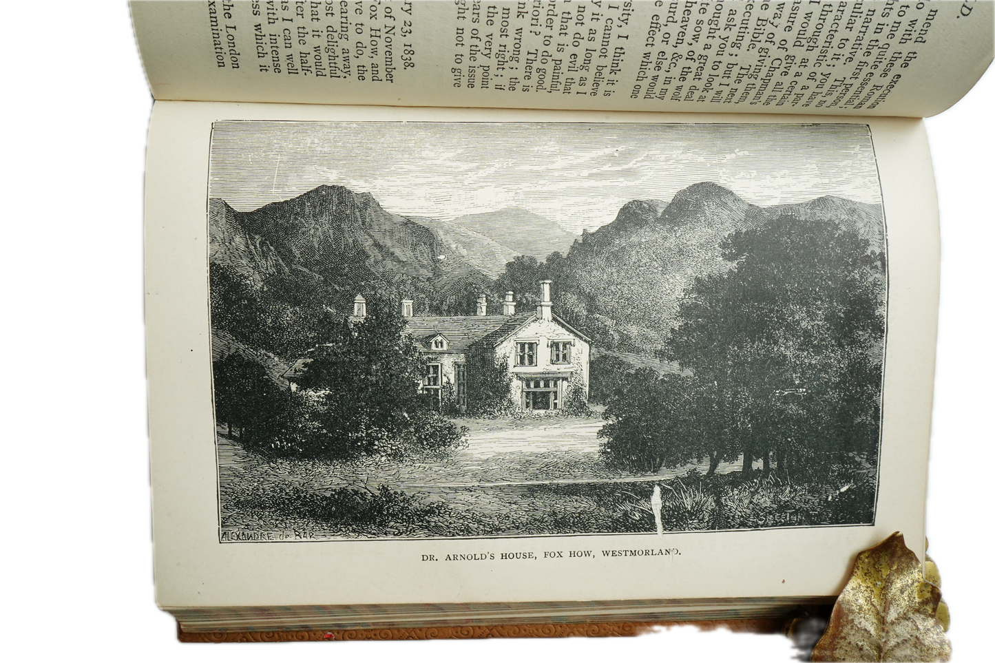 1893 Life and Correspondence of Thomas Arnold Biography Prize Binding