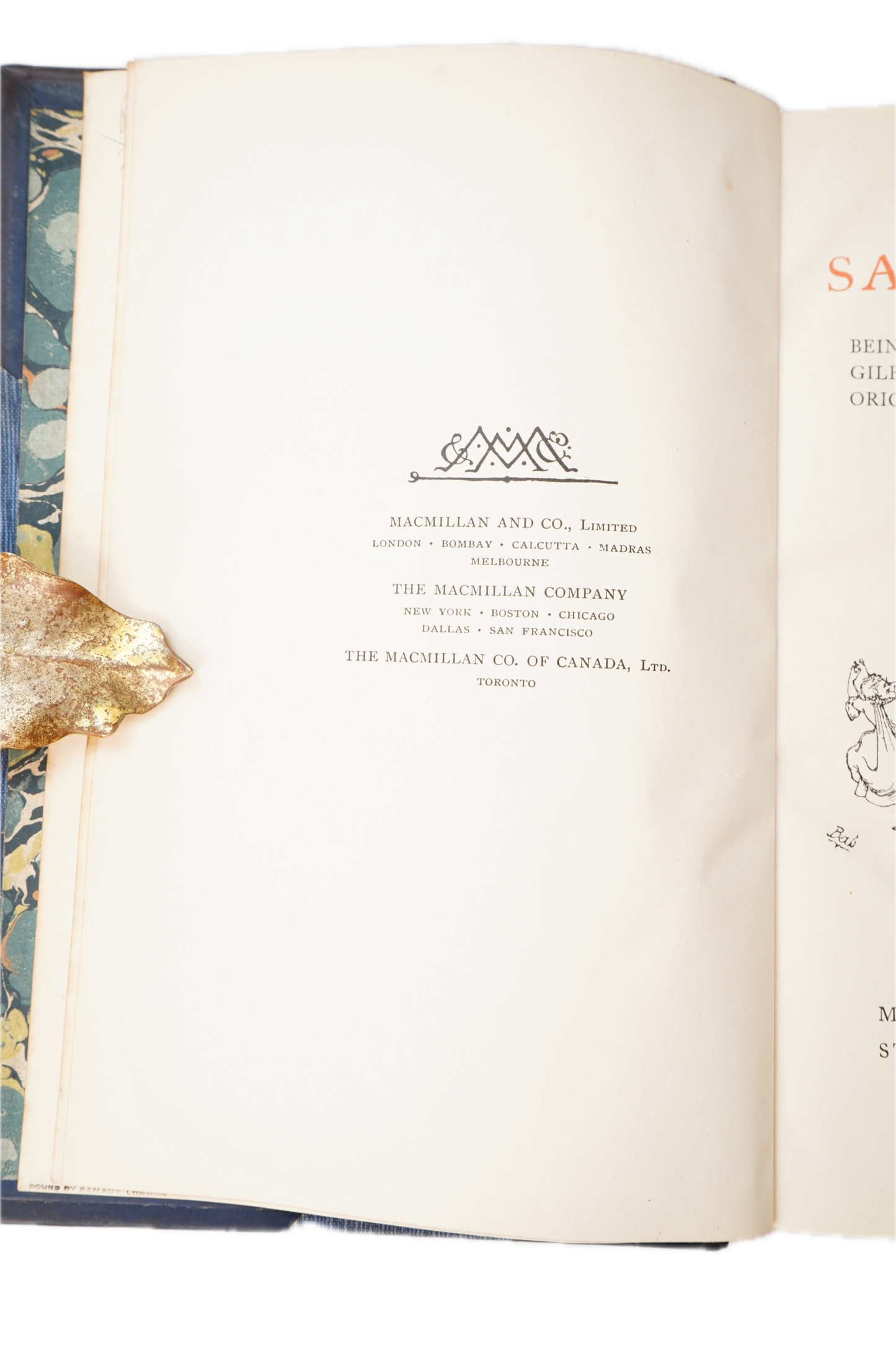 1926 Savoy Operas W. S. Gilbert Half Leather