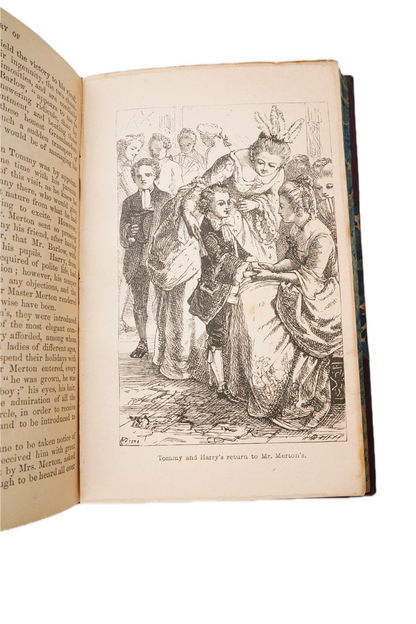 Victorian Sandford and Merton Thomas Day Leather History Book