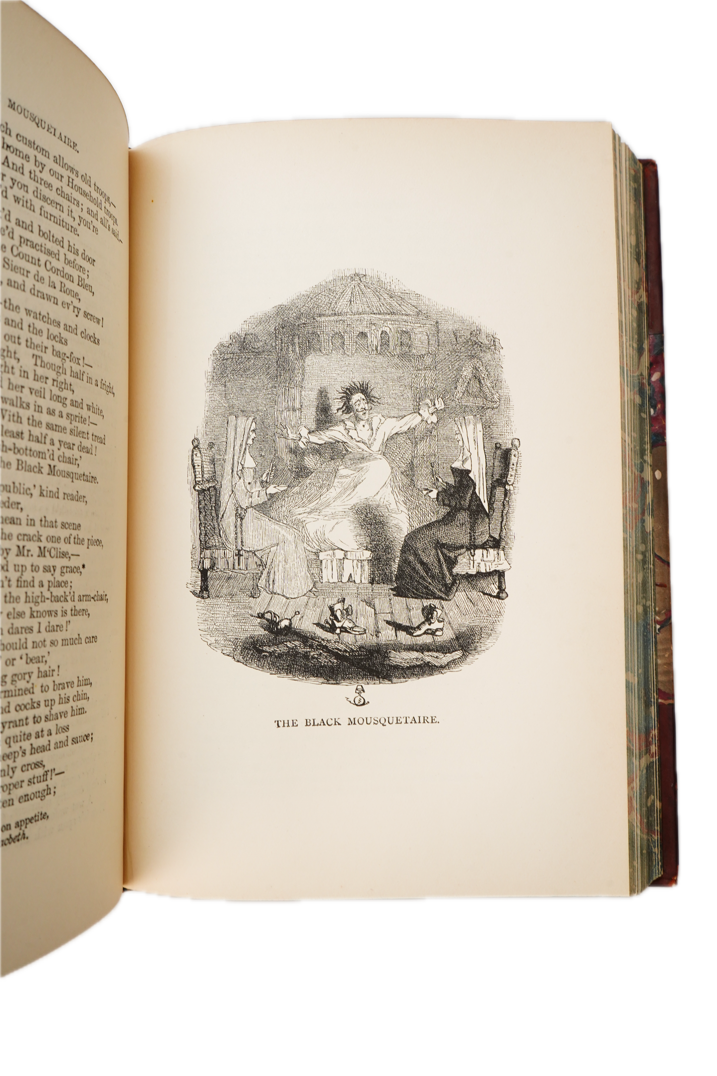 1900 Ingoldsby Legends Illustrated Half Leather Folklore Book