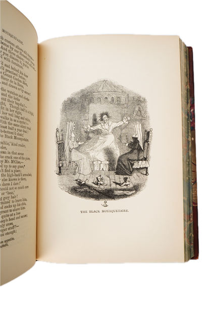1900 Ingoldsby Legends Illustrated Half Leather Folklore Book