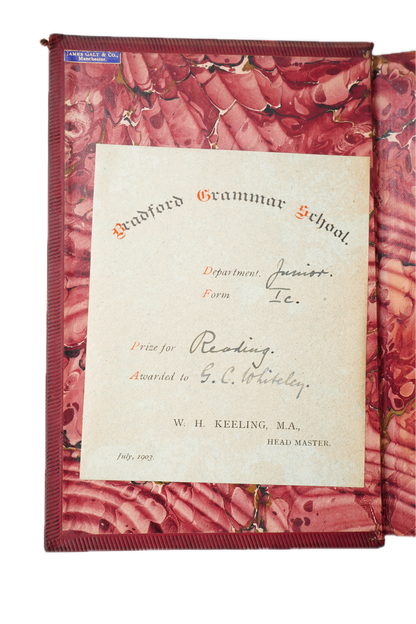 1901 Writings of James Anthony Froude Prize Binding