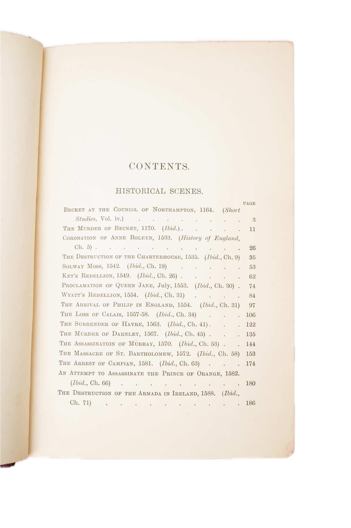 1901 Writings of James Anthony Froude Prize Binding