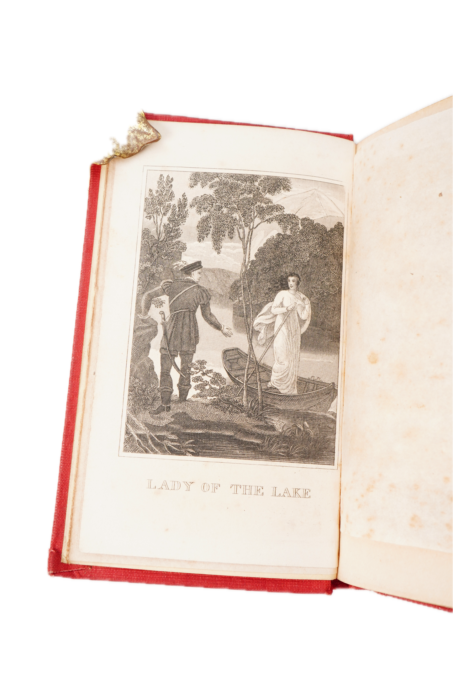 1858 Lady of the Lake Sir Walter Scott Miniature Poetry Book