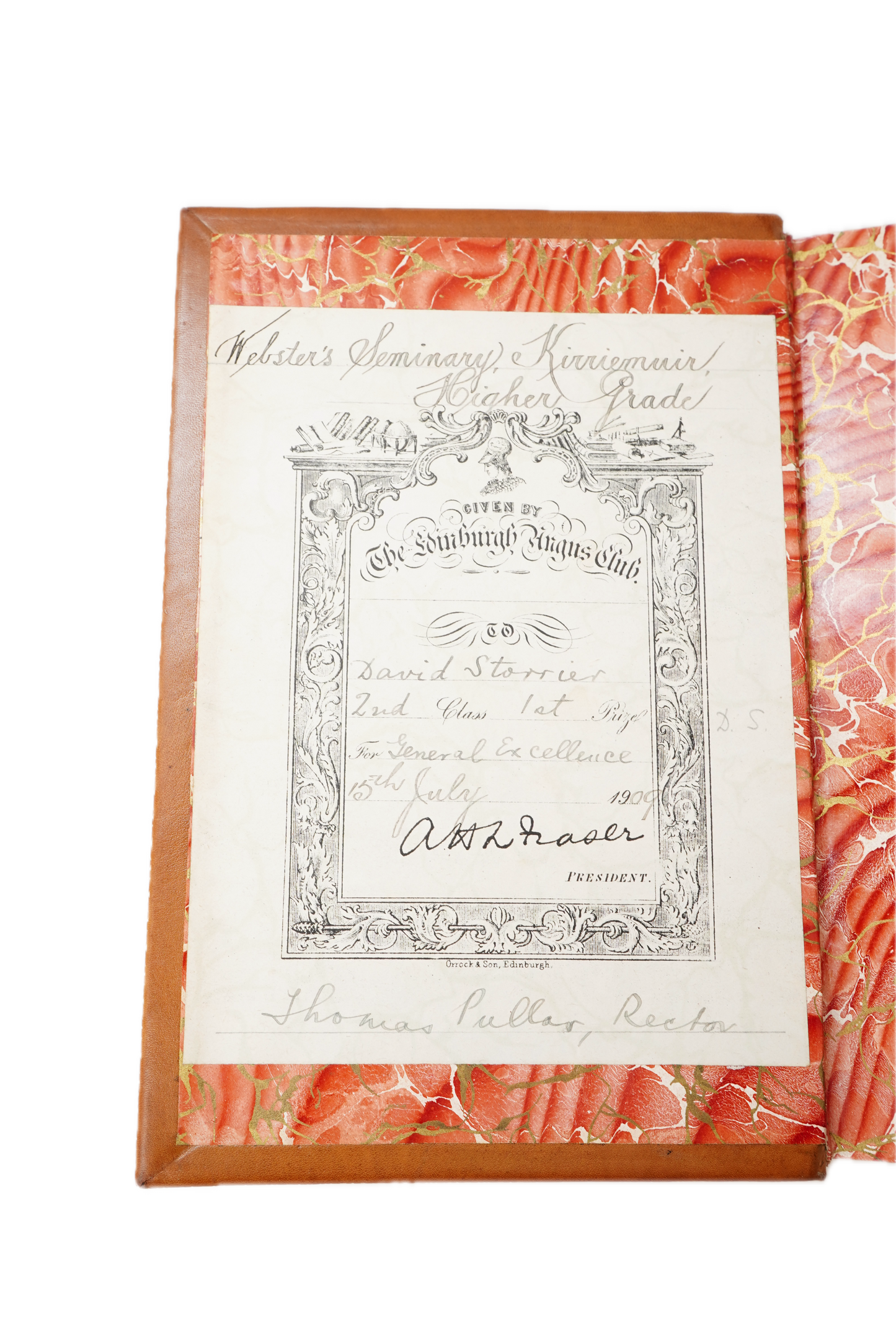 1907 McCarthy Short History of Our Own Times Full Leather History